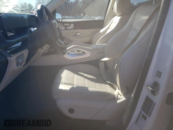 2022 Mercedes-Benz GLS 450 with VIN 4JGFF5KE9NA609048, listed as a Copart auction lot 42990394 with 32,539 mi miles and . Bid and sale history available at DreamBid. Image 7.