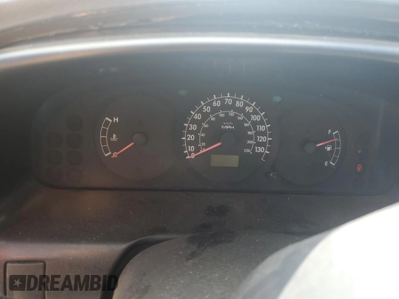 2003 Kia Spectra with VIN KNAFB121335295115, listed as a Copart auction lot 78070674 with Not Provided miles and Salvage Title. Bid and sale history available at DreamBid. Image 9.