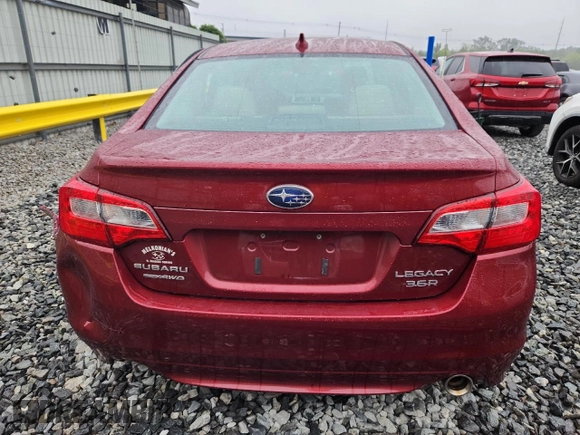 2016 Subaru Legacy Limited with VIN 4S3BNEN61G3011571, listed as a Copart auction lot 62853125 with 101,657 mi miles and Salvage title. Bid and sale history available at DreamBid. Image 6.