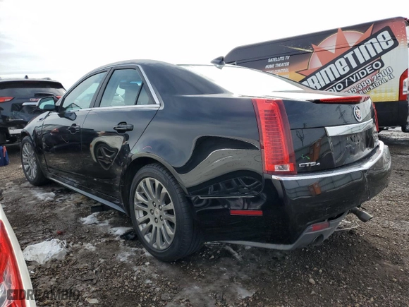 2011 Cadillac CTS Sedan Performance with VIN 1G6DL5ED7B0166894, listed as a Copart auction lot 46334335 with 97,517 mi miles and Salvage Title. Bid and sale history available at carsss.com. Image 2.