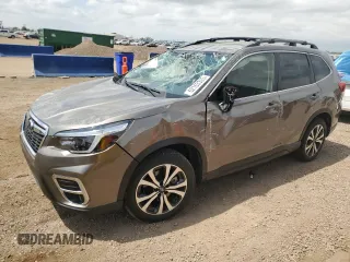 2021 Subaru Forester Limited with VIN JF2SKAUC7MH515759, listed as a Copart auction lot 62163335 with 18,107 mi miles and Salvage title. Bid and sale history available at DreamBid. Image 1.