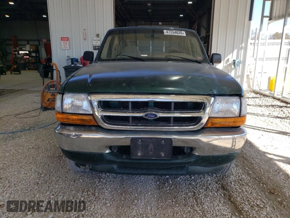 2000 Ford Ranger XL with VIN 1FTYR10V6YPB83482, listed as a Copart auction lot 47264635 with 0 mi miles and Salvage Title. Bid and sale history available at carsss.com. Image 5.