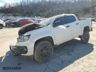 2022 Chevrolet Colorado 4WD Z71 with VIN 1GCGTDEN4N1292626, listed as a Copart auction lot 45866175 with 0 mi miles and Salvage Title. Bid and sale history available at carsss.com. Image 1.