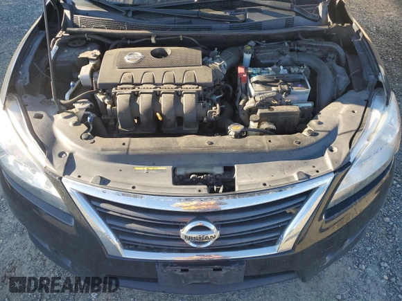2013 Nissan Sentra FE+ S with VIN 3N1AB7APXDL783763, listed as a Copart auction lot 50468155 with 132,872 mi miles and Clean Title. Bid and sale history available at DreamBid. Image 11.