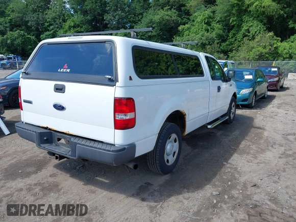 2008 Ford F-150 XL with VIN 1FTRF122X8KE32007, listed as a IAAI auction lot 42729189 with 77,464 mi miles and . Bid and sale history available at DreamBid. Image 4.