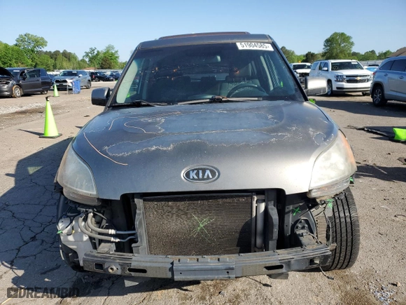 2010 Kia Soul + with VIN KNDJT2A2XA7035452, listed as a Copart auction lot 51904585 with 213,941 mi miles and Salvage Title. Bid and sale history available at carsss.com. Image 5.