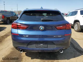 2023 BMW X2 xDrive28i with VIN WBXYJ1C03P5V34921, listed as a Copart auction lot 53902635 with 9,812 mi miles and Clean Title. Bid and sale history available at carsss.com. Image 6.