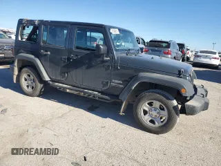 2018 Jeep Wrangler JK Unlimited Sport RHD with VIN 1C4BJWKG4JL872507, listed as a Copart auction lot 81948614 with 157,645 mi miles and Salvage Title. Bid and sale history available at carsss.com. Image 4.