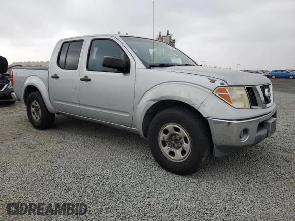 2007 Nissan Frontier SE with VIN 1N6AD07UX7C435647, listed as a Copart auction lot 59967955 with 153,902 mi miles and Salvage title. Bid and sale history available at DreamBid. Image 4.