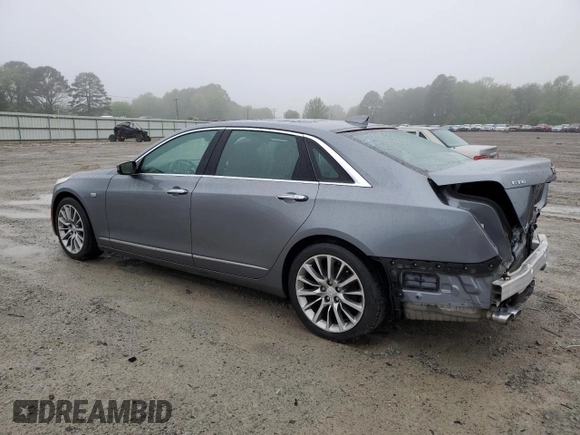 2018 Cadillac CT6 Luxury AWD z VIN 1G6KD5RS5JU147569, wystawiony jako Copart lot #51834015 z przebiegiem 83 137 mil mil oraz Szkody całkowita. Historia ofert i sprzedaży dostępna na DreamBid. Obrazek 2.