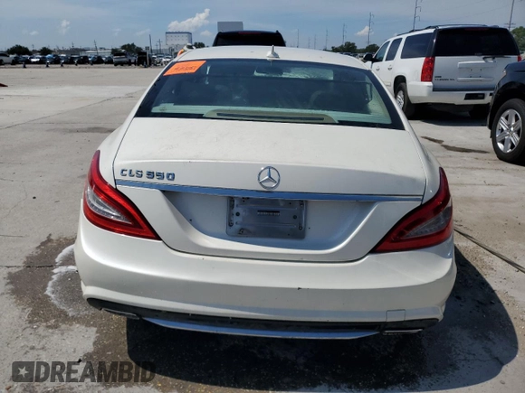 2014 Mercedes-Benz CLS-Class CLS 550 with VIN WDDLJ7DB9EA113127, listed as a Copart auction lot 69820124 with 0 mi miles and Salvage Title. Bid and sale history available at carsss.com. Image 6.