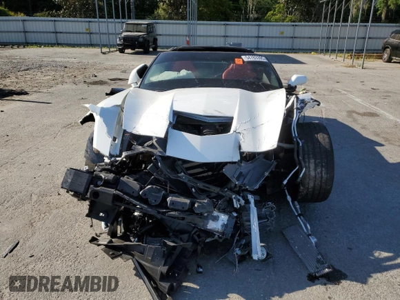 2019 Chevrolet Corvette Z51 1LT with VIN 1G1YH2D79K5123924, listed as a Copart auction lot 54783395 with Not provided miles and Salvage title. Bid and sale history available at DreamBid. Image 5.