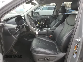 2023 Hyundai Santa Fe XRT with VIN 5NMS6DAJ6PH498902, listed as a Copart auction lot 47312715 with 57,589 mi miles and Salvage Title. Bid and sale history available at carsss.com. Image 7.