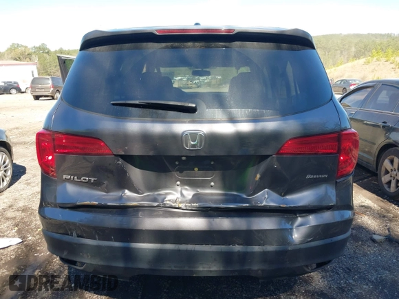 2017 Honda Pilot EX-L with VIN 5FNYF5H5XHB046172, listed as a IAAI auction lot 41830406 with 86,630 mi miles. Bid and sale history available at carsss.com. Image 6.
