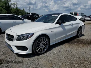 2018 Mercedes-Benz C 43 AMG with VIN WDDWJ6EB6JF759485, listed as a Copart auction lot 58625405 with 41,274 mi miles and Salvage title. Bid and sale history available at DreamBid. Image 1.