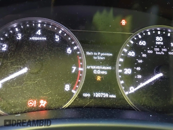 2015 Lexus GS 350 z VIN JTHBE1BL1FA009055, wystawiony jako IAAI lot #41819742 z przebiegiem 120 759 mil mil oraz . Historia ofert i sprzedaży dostępna na DreamBid. Obrazek 7.