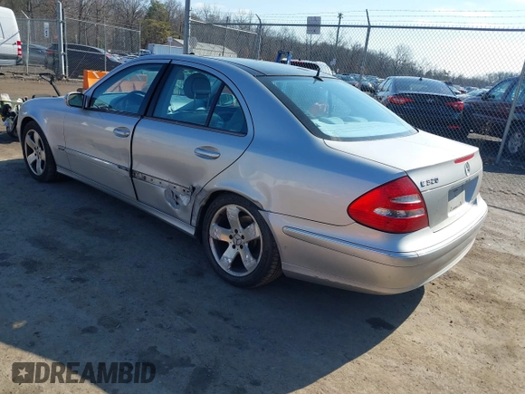 2003 Mercedes-Benz E-Class 3.2L with VIN WDBUF65J43A195490, listed as a IAAI auction lot 41538291 with 161,222 mi miles. Bid and sale history available at carsss.com. Image 3.