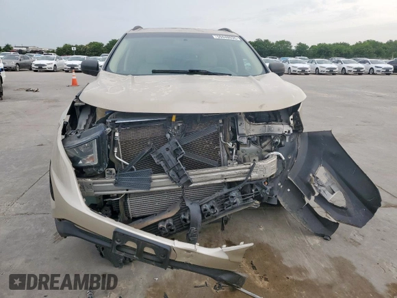 2017 Ford Edge SE with VIN 2FMPK4G97HBC68506, listed as a Copart auction lot 59440935 with 62,695 mi miles and Salvage title. Bid and sale history available at DreamBid. Image 5.