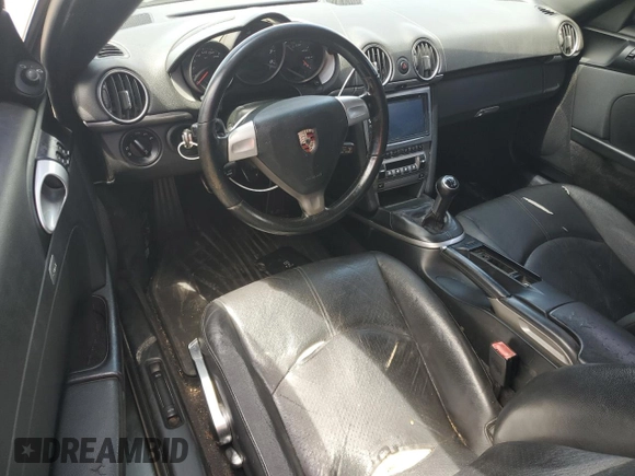2008 Porsche 718 Cayman z VIN WP0AA29808U762285, wystawiony jako Copart lot #70383324 z przebiegiem Nie podano mil oraz Nie do naprawy • Non repairable. Historia ofert i sprzedaży dostępna na DreamBid. Obrazek 8.