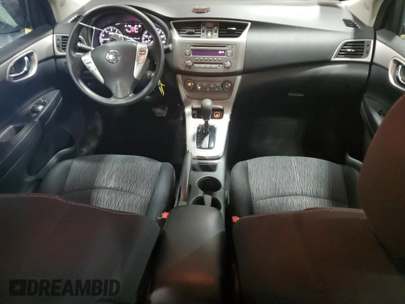 2014 Nissan Sentra SV with VIN 3N1AB7AP8EY253456, listed as a Copart auction lot 60171835 with 123,250 mi miles and Salvage title. Bid and sale history available at DreamBid. Image 8.
