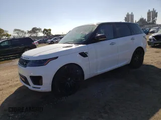 2018 Land Rover Range Rover Sport Autobiography with VIN SALWV2RE0JA804356, listed as a Copart auction lot 42018313 with 35,852 mi miles and . Bid and sale history available at DreamBid. Image 1.