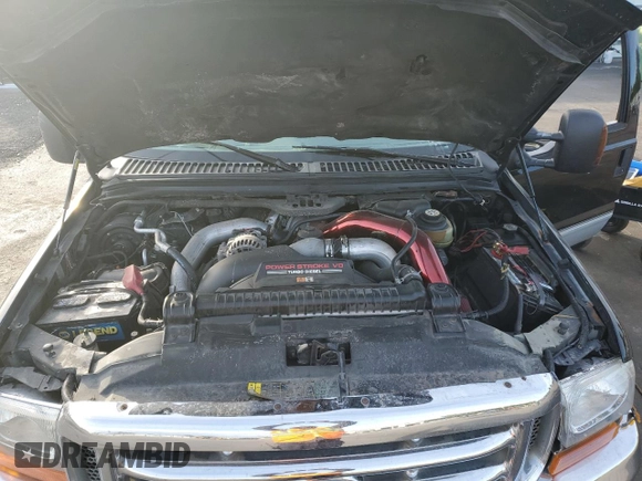 2003 Ford Super Duty F-250 XL with VIN 1FTNW20P63ED04454, listed as a Copart auction lot 86355444 with 154,194 mi miles and Salvage Title. Bid and sale history available at carsss.com. Image 11.