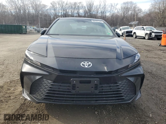 2025 Toyota Camry LE with VIN 4T1DAACK9SU093920, listed as a Copart auction lot 50157745 with 2,088 mi miles and Non Repairable. Bid and sale history available at DreamBid. Image 5.