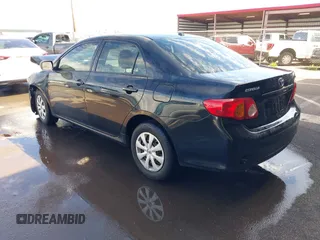 2009 Toyota Corolla with VIN 1NXBU40EX9Z092025, listed as a IAAI auction lot 41529599 with Not Provided miles. Bid and sale history available at carsss.com. Image 3.