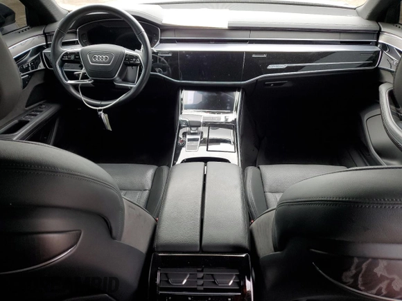 2020 Audi A8 L with VIN WAU8EAF87LN004879, listed as a Copart auction lot 74777573 with 28,303 mi miles. Bid and sale history available at carsss.com. Image 8.