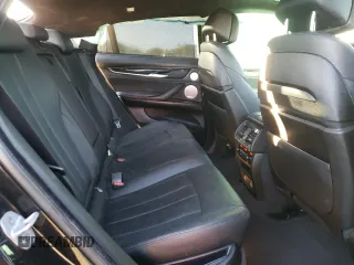 2015 BMW X6 xDrive50i with VIN 5UXKU6C52F0F93975, listed as a Copart auction lot 81944914 with 143,915 mi miles and Salvage Title. Bid and sale history available at carsss.com. Image 10.