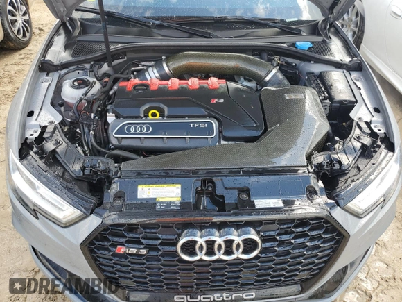 2018 Audi RS 3 z VIN WUABWGFF2J1903261, wystawiony jako Copart lot #73920914 z przebiegiem 49 742 mil mil oraz Nie do naprawy • Non repairable. Historia ofert i sprzedaży dostępna na DreamBid. Obrazek 11.
