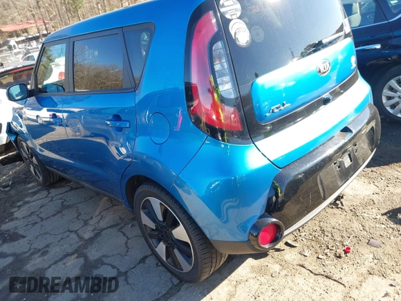 2016 Kia Soul + z VIN KNDJP3A59G7329986, wystawiony jako IAAI lot #41356623 z przebiegiem 95 690 mil mil oraz . Historia ofert i sprzedaży dostępna na DreamBid. Obrazek 3.