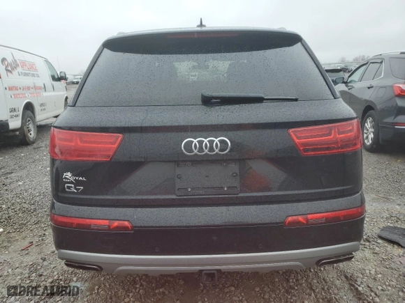 2019 Audi Q7 Prestige with VIN WA1VAAF79KD024008, listed as a Copart auction lot 43344515 with 98,091 mi miles and Salvage Title. Bid and sale history available at carsss.com. Image 6.