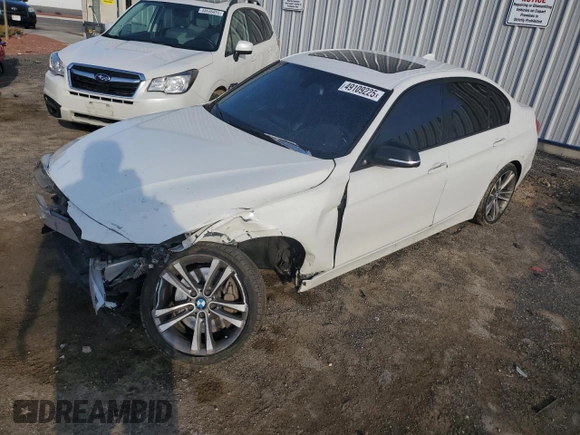 2013 BMW 3 Series 335i with VIN WBA3A9G50DNP36510, listed as a Copart auction lot 49109225 with 176,522 mi miles and Clean title. Bid and sale history available at DreamBid. Image 1.