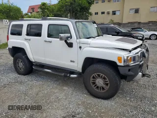 2008 Hummer H3 SUV with VIN 5GTEN13E388168306, listed as a Copart auction lot 60080494 with 185,700 mi miles and Salvage Title. Bid and sale history available at carsss.com. Image 4.