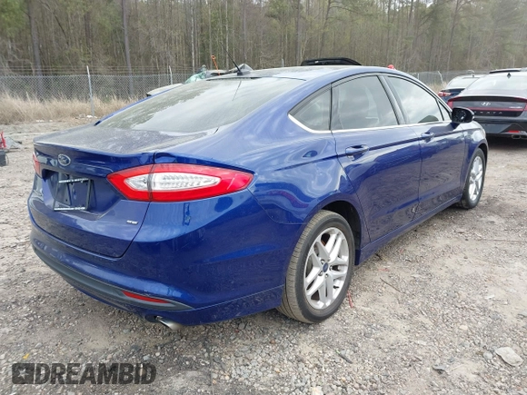 2015 Ford Fusion SE with VIN 3FA6P0H78FR129464, listed as a IAAI auction lot 38998481 with 162,305 mi miles. Bid and sale history available at carsss.com. Image 4.