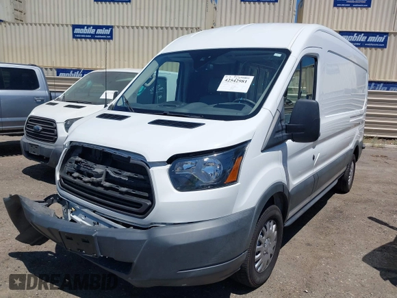 2018 Ford Transit with VIN 1FTYR2CM9JKA52056, listed as a IAAI auction lot 42542981 with 151,835 mi miles and . Bid and sale history available at DreamBid. Image 19.
