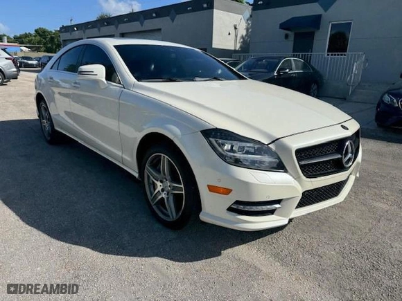 2014 Mercedes-Benz CLS-Class CLS 550 with VIN WDDLJ9BB5EA119408, listed as a Copart auction lot 43442695 with 79,927 mi miles and Salvage Title. Bid and sale history available at carsss.com. Image 4.