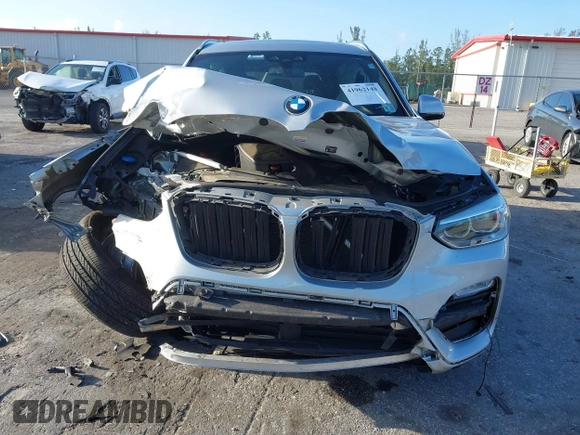 2019 BMW X3 xDrive30i with VIN 5UXTR9C52KLD92349, listed as a IAAI auction lot 41962148 with Not Provided miles and . Bid and sale history available at DreamBid. Image 13.