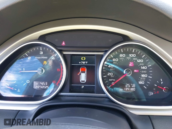 2015 Audi Q7 Premium Plus with VIN WA1LMAFEXFD017765, listed as a IAAI auction lot 41668717 with 134,180 mi miles and . Bid and sale history available at DreamBid. Image 7.