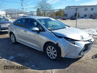 2020 Toyota Corolla LE with VIN 5YFEPRAE8LP124558, listed as a IAAI auction lot 41606511 with 13,529 mi miles. Bid and sale history available at carsss.com. Image 1.