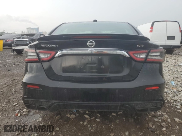 2020 Nissan Maxima SR z VIN 1N4AA6EV4LC369882, wystawiony jako Copart lot #60254215 z przebiegiem 76 992 mil mil oraz Szkoda całkowita • Salvage title. Historia ofert i sprzedaży dostępna na DreamBid. Obrazek 6.