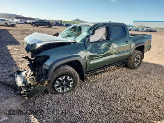 2021 Toyota Tacoma SR with VIN 3TMCZ5AN0MM437297, listed as a Copart auction lot 60737225 with Not provided miles and Salvage title. Bid and sale history available at DreamBid. Image 1.