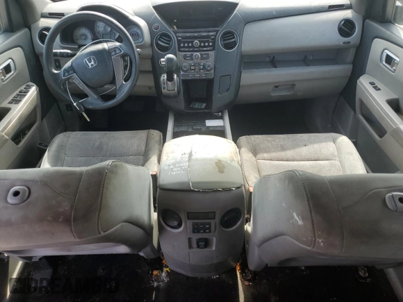 2012 Honda Pilot EX with VIN 5FNYF4H4XCB046120, listed as a Copart auction lot 47876155 with 254,854 mi miles and Non Repairable. Bid and sale history available at DreamBid. Image 8.