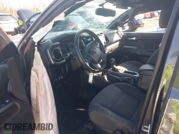 2017 Toyota Tacoma SR5 with VIN 3TMCZ5AN9HM066386, listed as a IAAI auction lot 41991947 with 117,350 mi miles. Bid and sale history available at carsss.com. Image 5.