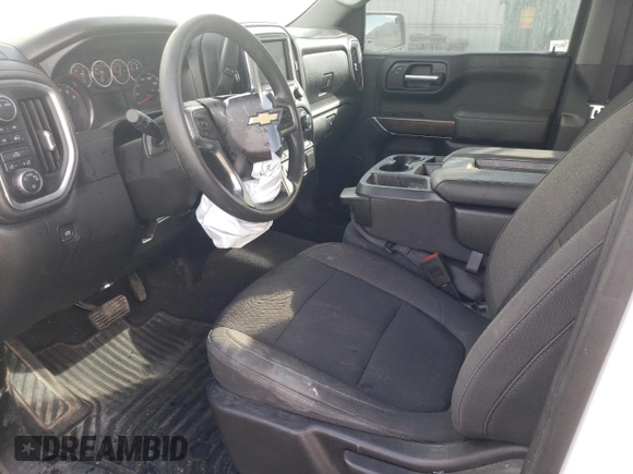 2020 Chevrolet Silverado 1500 LT with VIN 1GCRYDED6LZ172035, listed as a Copart auction lot 45418165 with 55,285 mi miles and Salvage Title. Bid and sale history available at carsss.com. Image 7.