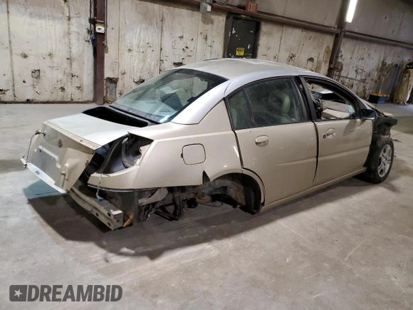 2003 Saturn ION with VIN 1G8AJ52F73Z152755, listed as a Copart auction lot 43824155 with 0 mi miles and Salvage Title. Bid and sale history available at carsss.com. Image 3.