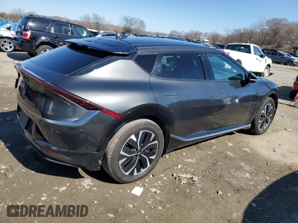 2023 Kia EV6 Wind with VIN KNDC34LA3P5128827, listed as a Copart auction lot 48306745 with 21,974 mi miles and Non Repairable. Bid and sale history available at carsss.com. Image 3.