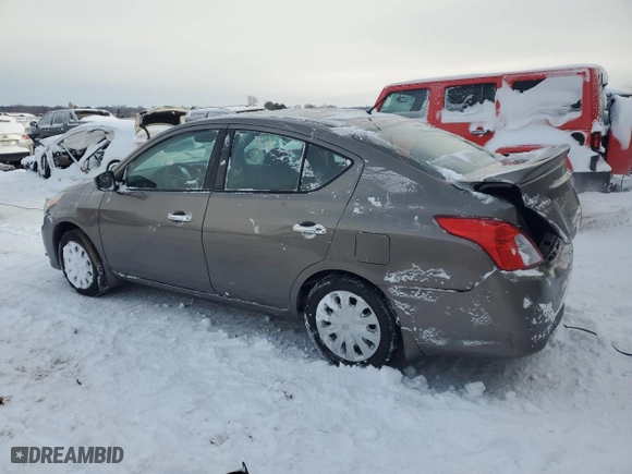 2017 Nissan Versa Sedan SV with VIN 3N1CN7AP8HK469301, listed as a Copart auction lot 89087865 with NaN miles and Salvage Title. Bid and sale history available at carsss.com. Image 2.