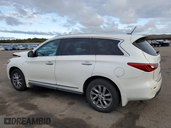 2015 Infiniti QX60 with VIN 5N1AL0MM2FC514993, listed as a Copart auction lot 49963505 with 88,742 mi miles and Salvage Title. Bid and sale history available at carsss.com. Image 2.
